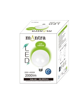 BOMBILLA LED - E27 GLOBO G120 - 20W - 4000K - 1670Lm - 270º